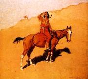 Frederick Remington Scout oil on canvas